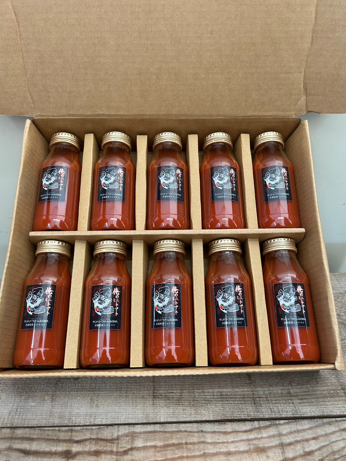 完熟ミニトマトジュース 無添加(180ml)